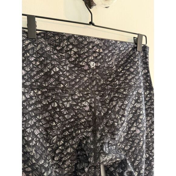 Lululemon High Times Pant (Nulux) Iridescent Multi Black Size 12 - Picture 9 of 11